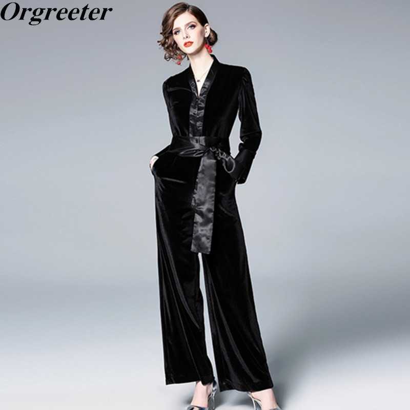 Women's Romper Sexy Deep V Long Sleeve High Waist Bandage Velvet Jumpsuits Spring Runway Fashion Wide Leg Overalls 210525, Beige
Women's Romper Sexy Deep V Long Sleeve High Waist Bandage Velvet Jumpsuits Spring Runway Fashion Wide Leg Overalls 210525, Beige