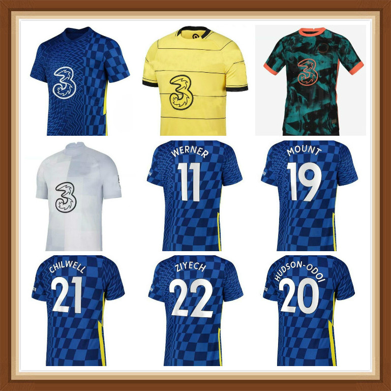 Thailand fourth 21 22 WERNER HAVERTZ CHILWELL ZIYECH Soccer Jerseys 2021 2022 PULISIC home blue Football Shirt KANTE MOUNT 4th Men Kids set Kits tops, Black;yellow
Thailand fourth 21 22 WERNER HAVERTZ CHILWELL ZIYECH Soccer Jerseys 2021 2022 PULISIC home blue Football Shirt KANTE MOUNT 4th Men Kids set Kits tops, Black;yellow