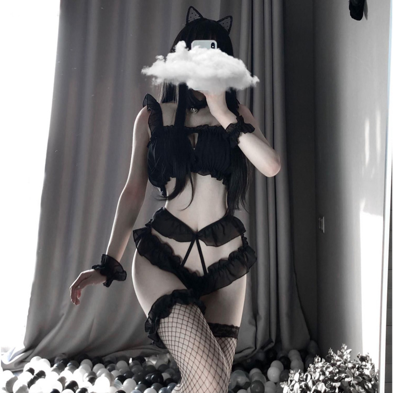 Cute Grls Lolita Anime Cosplay Costume Underwear Underpants Maid Outfits Kitten Uniform Role Play Cat Girl Kawaii Lingerie Set, Red
Cute Grls Lolita Anime Cosplay Costume Underwear Underpants Maid Outfits Kitten Uniform Role Play Cat Girl Kawaii Lingerie Set, Red