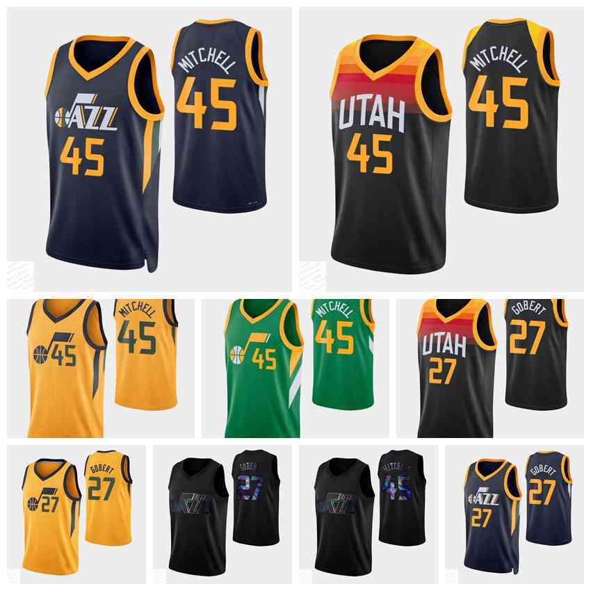 Utah's Jazz's MEN Donovan Rudy Gobert Mitchell 75th Anniversary Diamond Navy Jersey, Black;red
Utah's Jazz's MEN Donovan Rudy Gobert Mitchell 75th Anniversary Diamond Navy Jersey, Black;red