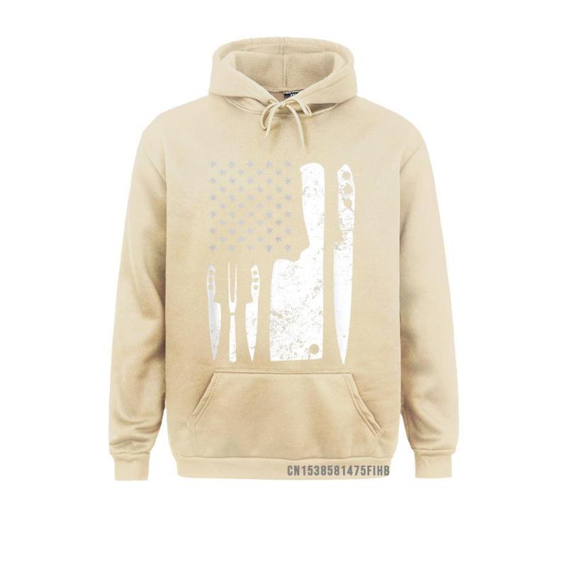 Men's Hoodies & Sweatshirts Chef Knife Sweatshirt Patriotic Easter US Flag Harajuku Fall Hip Hop Camisa Long Sleeve Young Clothes