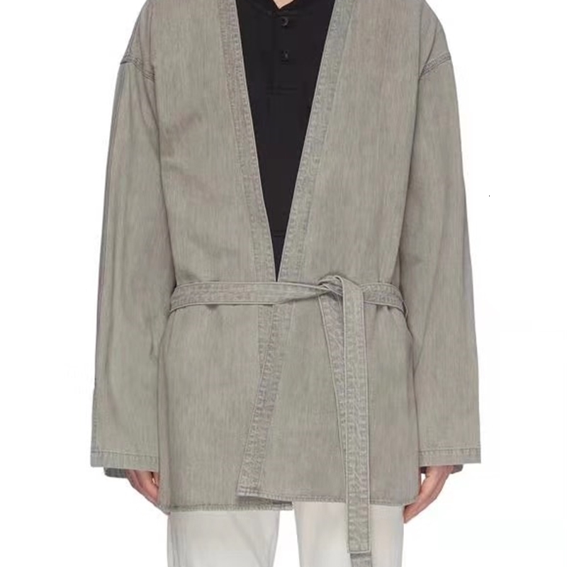 2021 Version Fog 6TH Collection Women Hiphop Streetwear Men Casual Jacket Coat Denim Robe, Gray
2021 Version Fog 6TH Collection Women Hiphop Streetwear Men Casual Jacket Coat Denim Robe, Gray