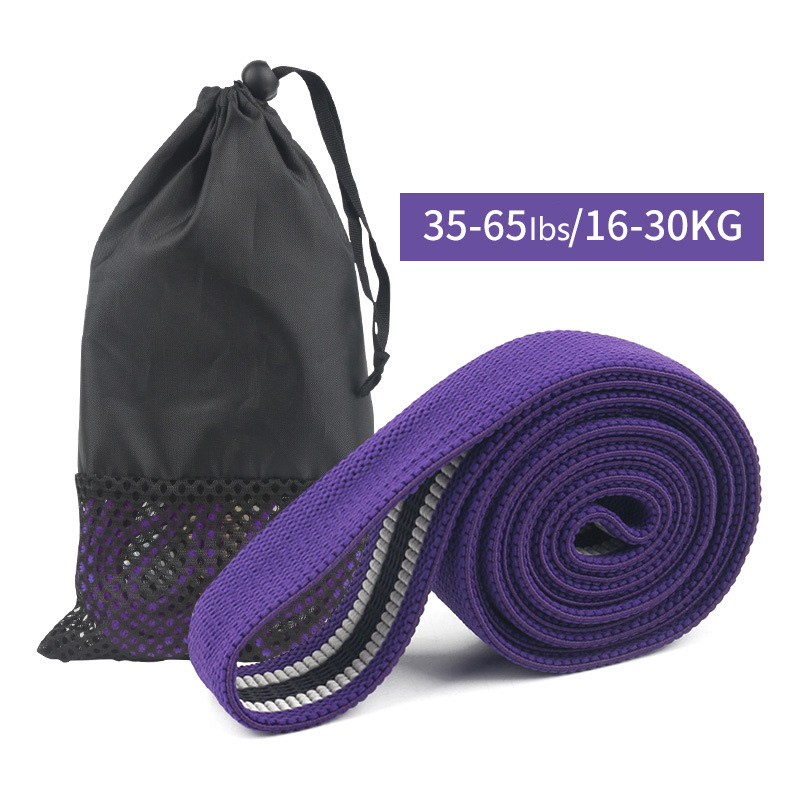 Yoga Gym Fitness Equipment Long Resistance Bands Elastic Bands For Pullup Assist Stretching Training Booty Hip workout Home