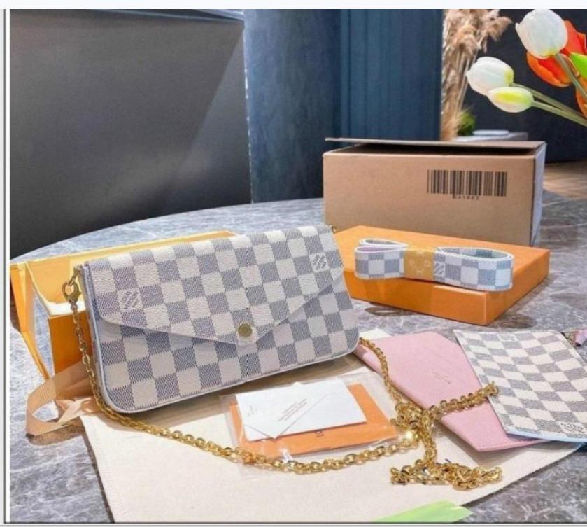 LVLOUISVITTON BAGVUTTON 3 pcs/set favorite multi pochette accessories women Crossbody Purse Messenger bags Handbags F
LVLOUISVITTON BAGVUTTON 3 pcs/set favorite multi pochette accessories women Crossbody Purse Messenger bags Handbags F
