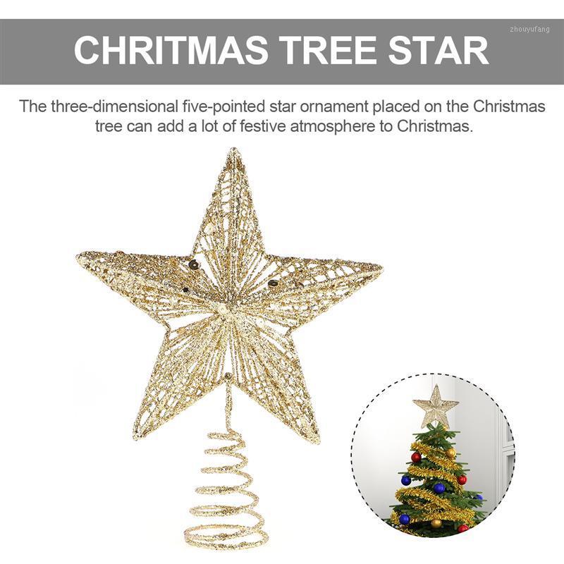 Christmas Decorations Exquisite Iron Art Ornament Beautiful Tree Star For Decoration Wrought Five-Pointed Top
Christmas Decorations Exquisite Iron Art Ornament Beautiful Tree Star For Decoration Wrought Five-Pointed Top