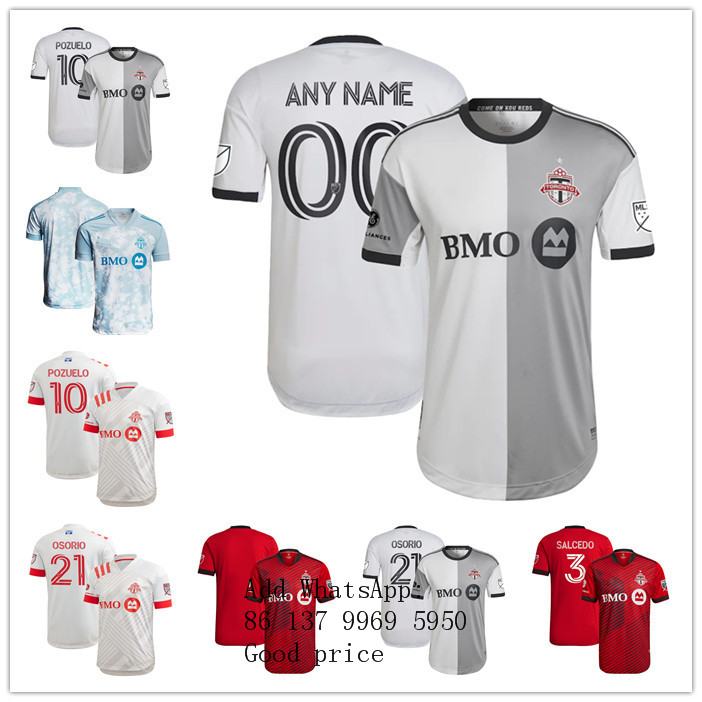 Custom Mens women youth Toronto FC 10 Alejandro Pozuelo 3 Carlos Salcedo 21 Jonathan Osorio 2021/22 New Heritage Authentic Player Jersey
Custom Mens women youth Toronto FC 10 Alejandro Pozuelo 3 Carlos Salcedo 21 Jonathan Osorio 2021/22 New Heritage Authentic Player Jersey