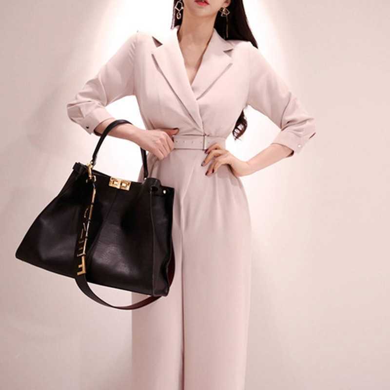 ZAWFL High Quality Spring Rompers Women Jumpsuit Turn-down Collar Playsuit Loose Solid Safari Style Bodysuit 210525, Pink
ZAWFL High Quality Spring Rompers Women Jumpsuit Turn-down Collar Playsuit Loose Solid Safari Style Bodysuit 210525, Pink