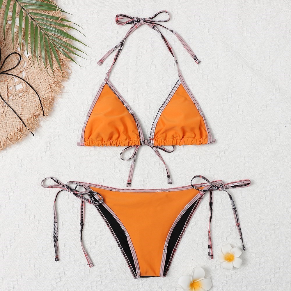 Swimwears Brands Bru Orange Inspired Designer Bikini Set Halter Swimwear Maillot De Bain Femme Print Brand Swimming Suit for Women Bathing, White;black
Swimwears Brands Bru Orange Inspired Designer Bikini Set Halter Swimwear Maillot De Bain Femme Print Brand Swimming Suit for Women Bathing, White;black