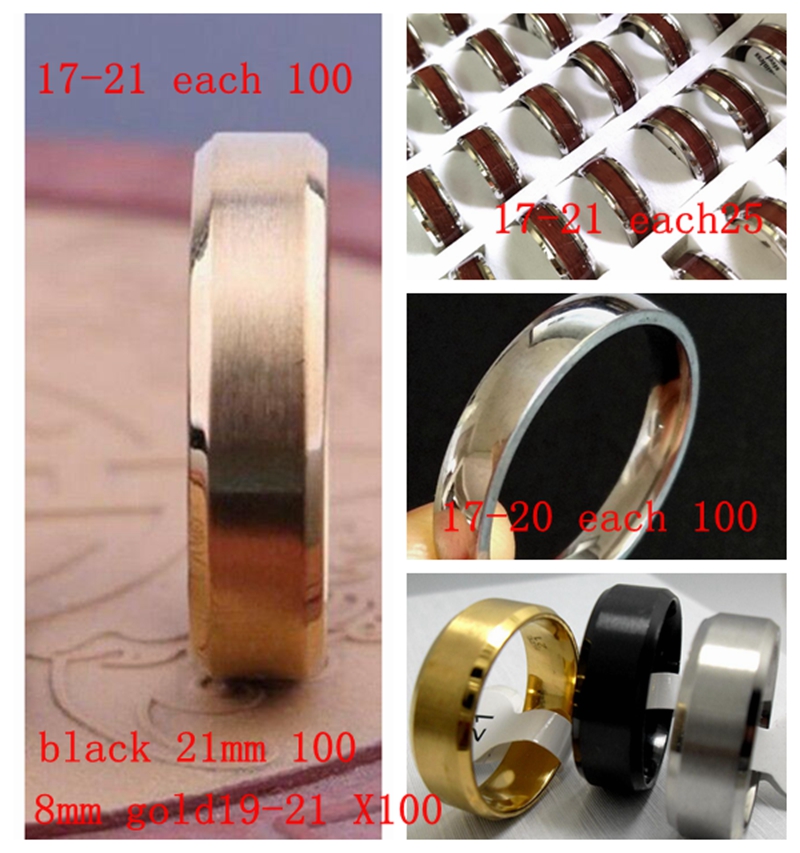 1425pcs mix Band Comfort-fit Quality Stainless Steel Ring Finger, Silver
1425pcs mix Band Comfort-fit Quality Stainless Steel Ring Finger, Silver