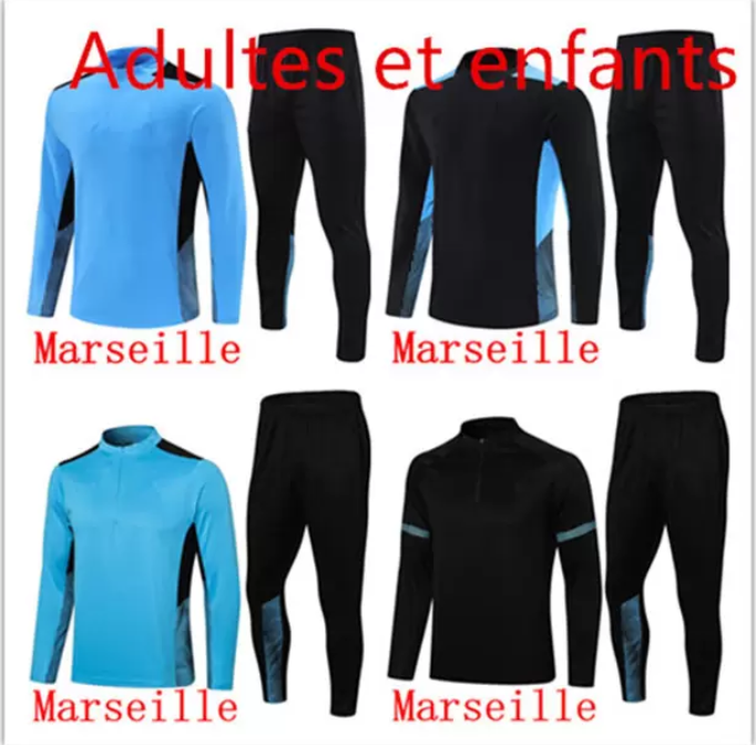 2021 2022 Marseilles adult trascksuit MEN AND KIDS set Football Training Suit 21 22 OM Olympique de Marseille Survetement Maillot Foo ss, Black
2021 2022 Marseilles adult trascksuit MEN AND KIDS set Football Training Suit 21 22 OM Olympique de Marseille Survetement Maillot Foo ss, Black