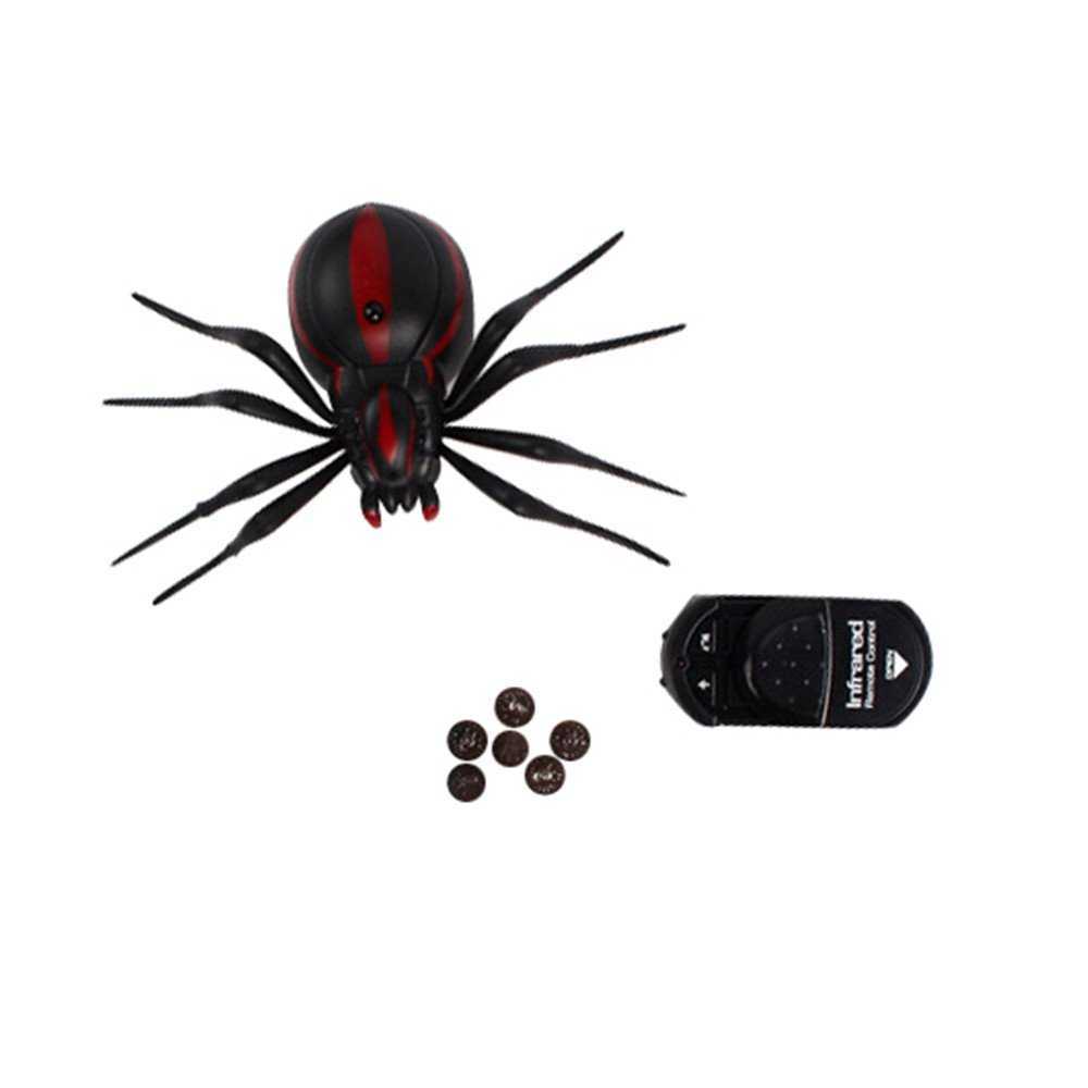 Realistic Fake Spider Scary Toy Remote Control RC Spider Prank Christmas Holiday Gift Model Q0823
Realistic Fake Spider Scary Toy Remote Control RC Spider Prank Christmas Holiday Gift Model Q0823