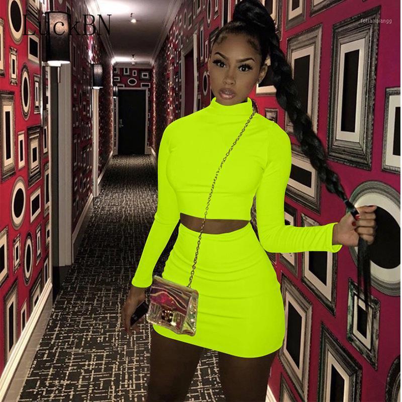 Women Sexy High Neck Top Long Sleeves + Mini Waist Skirt Set Club Clothing Ladies Autumn Casual Tights Suit Clothes Women' Tracksuits, White
Women Sexy High Neck Top Long Sleeves + Mini Waist Skirt Set Club Clothing Ladies Autumn Casual Tights Suit Clothes Women' Tracksuits, White