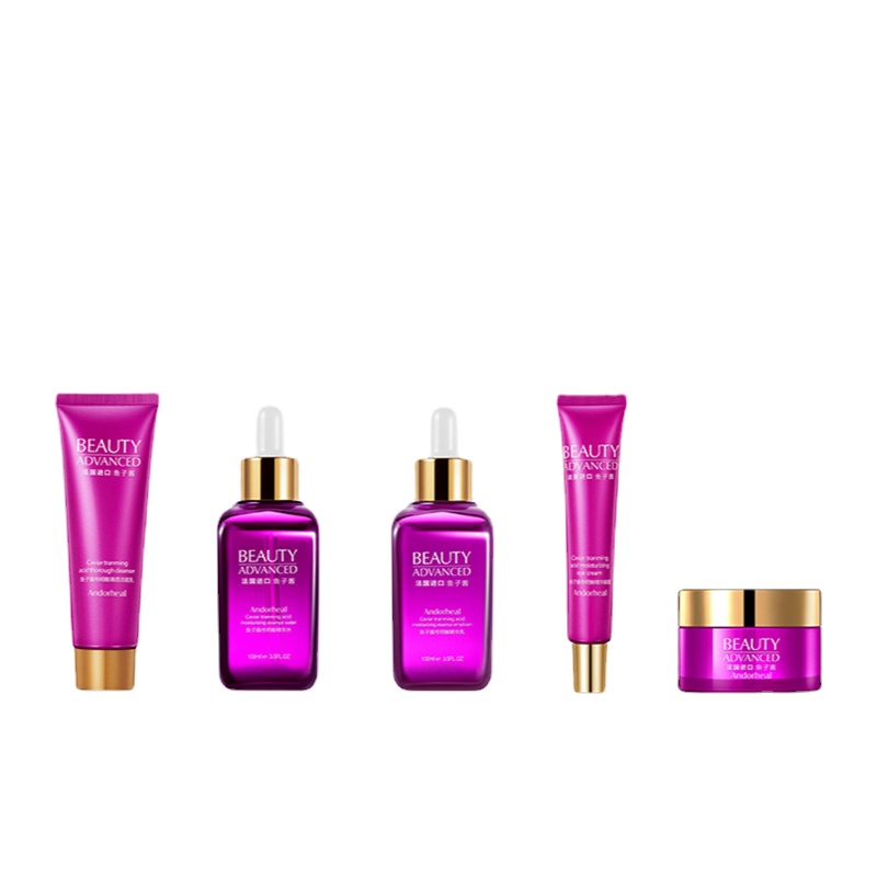 5PCS Caviar Tranexamic Acid Face Mark Set With Box Facial Cleanser Serum Essence
5PCS Caviar Tranexamic Acid Face Mark Set With Box Facial Cleanser Serum Essence