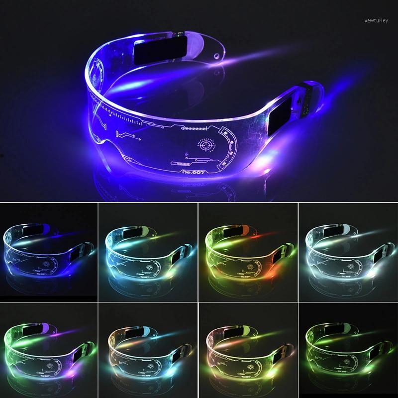 Party Decoration LED Luminous Glasses Gafas EL Wire Neon Light Up Visor Eyeglasses Bar EyeWare For Halloween Christmas Parties
Party Decoration LED Luminous Glasses Gafas EL Wire Neon Light Up Visor Eyeglasses Bar EyeWare For Halloween Christmas Parties