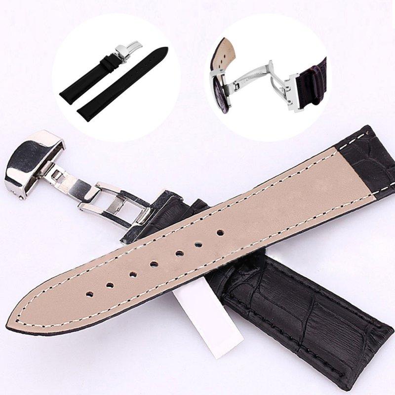 Watch Bands Women Men Butterfly Pattern Band Strap Deployant Clasp Buckle+Leather Watchband Mira La Banda 18-24mm
Watch Bands Women Men Butterfly Pattern Band Strap Deployant Clasp Buckle+Leather Watchband Mira La Banda 18-24mm