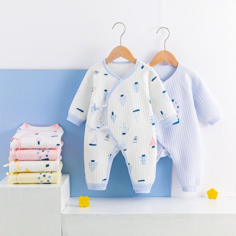 Jumpsuits Born Baby Cotton Rompers Infant One-piece Clothes Girls Thicken Boys Overalls Jumpsuit Outfit Romper, Blue
Jumpsuits Born Baby Cotton Rompers Infant One-piece Clothes Girls Thicken Boys Overalls Jumpsuit Outfit Romper, Blue