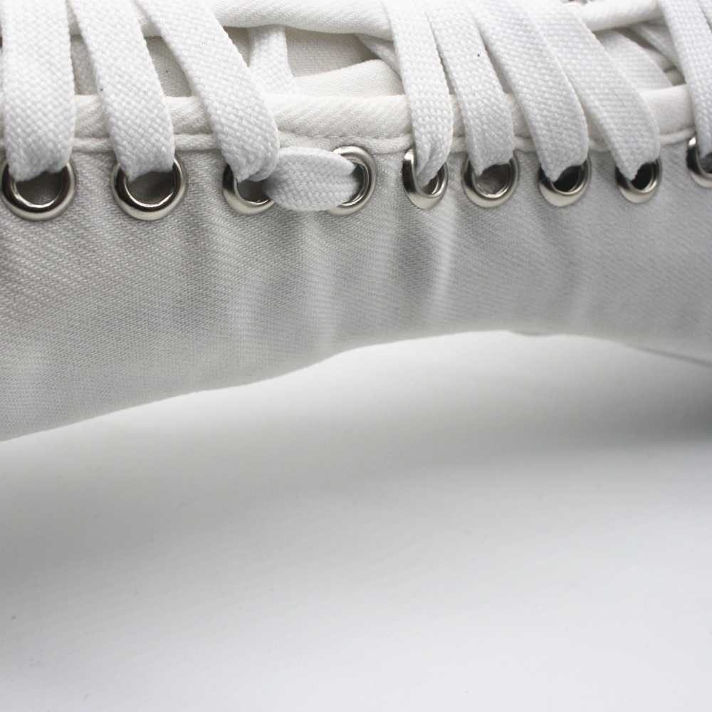 Black and white texture punk cotton adjustable arm guard gloves show party H0818