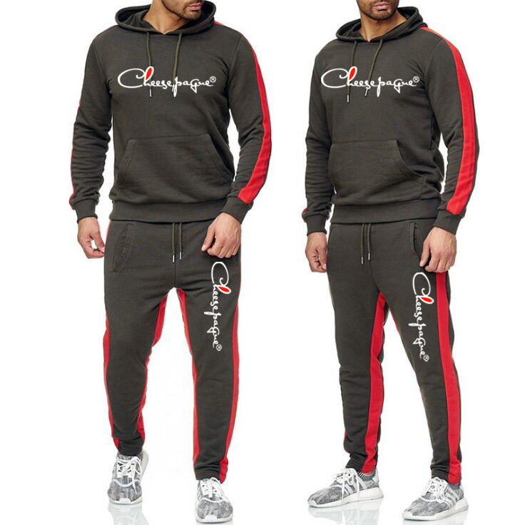 Fashion Brand Men Sets Tracksuits Autumn New Men's Hoodies + Sweatpants Two Piece Suit Hooded Casual Sets Male Clothes, Gray
Fashion Brand Men Sets Tracksuits Autumn New Men's Hoodies + Sweatpants Two Piece Suit Hooded Casual Sets Male Clothes, Gray