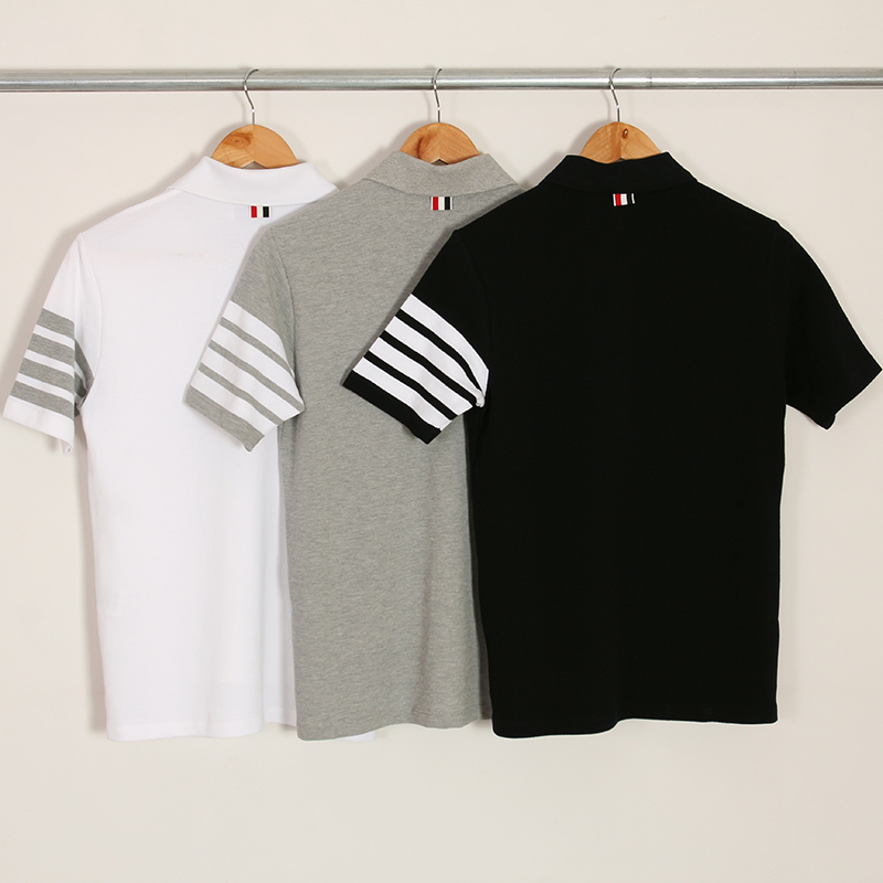 Tb Fashion 2021 Brand Short Sleeve Polo Shirts Men Turn Down Collar Striped Cotton Tees Smart Casual Summer Male, Gray
Tb Fashion 2021 Brand Short Sleeve Polo Shirts Men Turn Down Collar Striped Cotton Tees Smart Casual Summer Male, Gray