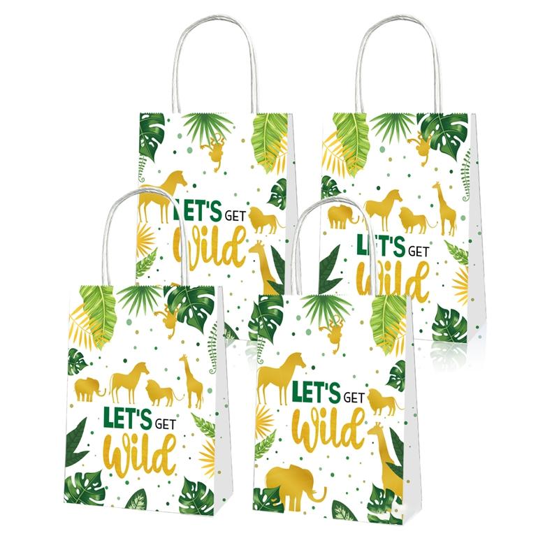 Gift Wrap 24Pcs Jungle Themed Party Decorations Lets Get Wild Bags With Handles For Baby Shower Wedding Birthday Favor
Gift Wrap 24Pcs Jungle Themed Party Decorations Lets Get Wild Bags With Handles For Baby Shower Wedding Birthday Favor