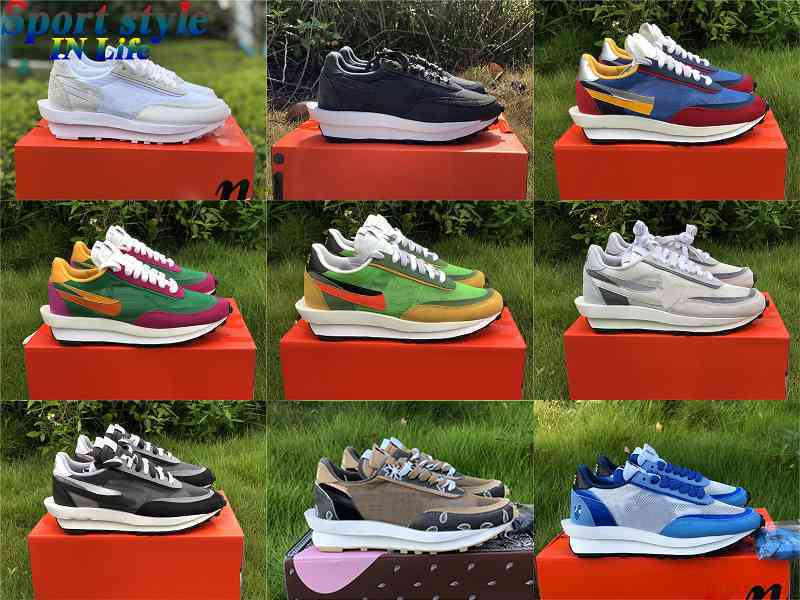 2021 Authentic LDV Waffle LDWaffle Athletic Shoes Men Women Daybreak NYLON Pine Green Blue White Chunky Dunky Trainers With Original Box
2021 Authentic LDV Waffle LDWaffle Athletic Shoes Men Women Daybreak NYLON Pine Green Blue White Chunky Dunky Trainers With Original Box