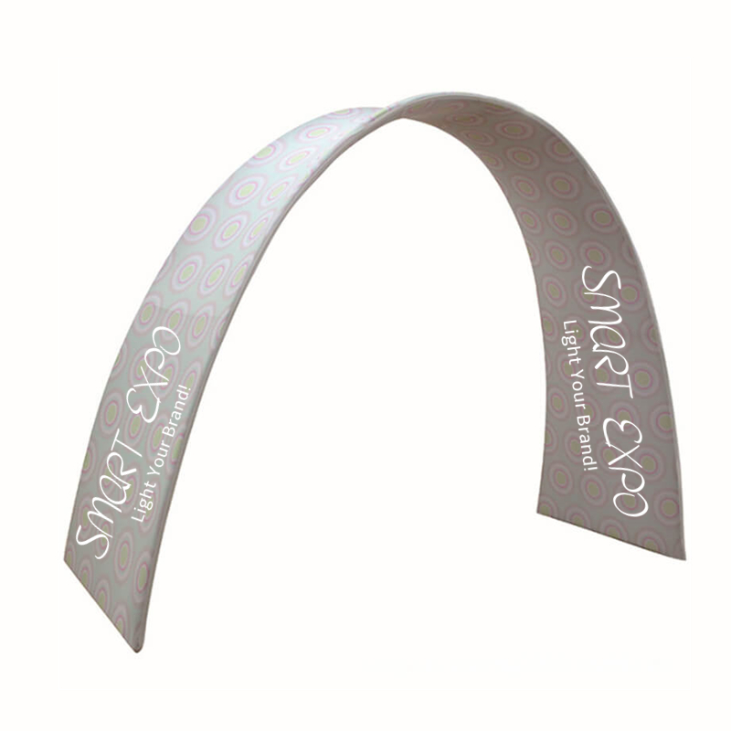 Exhibition Arch Entrance Trade Show Advertising Display Equipment with Tension Fabric Graphic and Portable Carry Bag