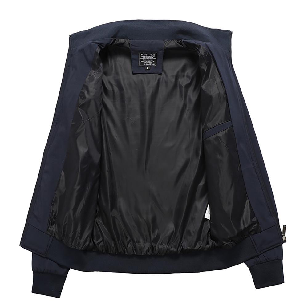 Spring Autumn est Men's Bomber Jackets Casual Male Outwear Windbreaker Stand Collar Jacket Mens Baseball Slim Coats 210518