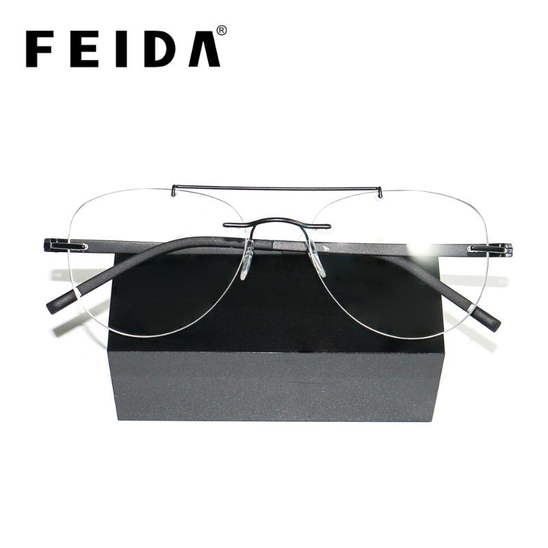 Fashion Sunglasses Frames Rimless Titanium Eyeglasses Men Flexible Optical Spectacle Frameless Glasses Eye
Fashion Sunglasses Frames Rimless Titanium Eyeglasses Men Flexible Optical Spectacle Frameless Glasses Eye