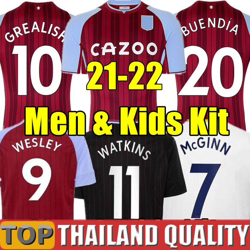 21 22 Aston soccer jerseys VILLA GREALISH BUENDÍA TRAORE BARKLEY 2021 2022 WATKINS WESLEY EL GHAZI M.TREZEGUET McGINN football shirt set Men Kids Kit uniform, 2020 3rd - kids
21 22 Aston soccer jerseys VILLA GREALISH BUENDÍA TRAORE BARKLEY 2021 2022 WATKINS WESLEY EL GHAZI M.TREZEGUET McGINN football shirt set Men Kids Kit uniform, 2020 3rd - kids