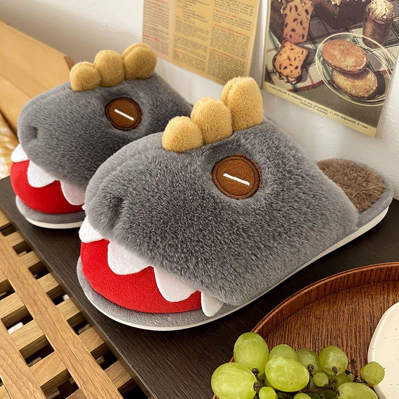 2021 Winter Men's cotton slippers fashion cute cartoon thick sole comfortable massage couples indoor mute, Grey
2021 Winter Men's cotton slippers fashion cute cartoon thick sole comfortable massage couples indoor mute, Grey