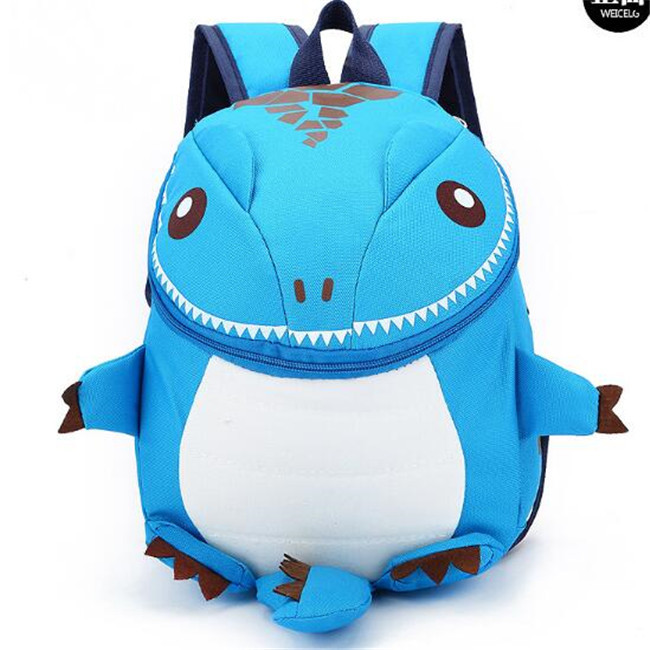 Dinosaur children's backpack anime cartoon kids school bag boys girls nylon rucksack