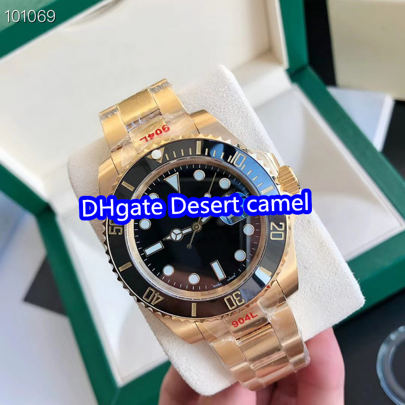 6 style top quality men's watches 126618 126619 16719 40mm 904L automatic mechanical watch 2813 movement ceramic ring BP factory made waterproof watch-E7