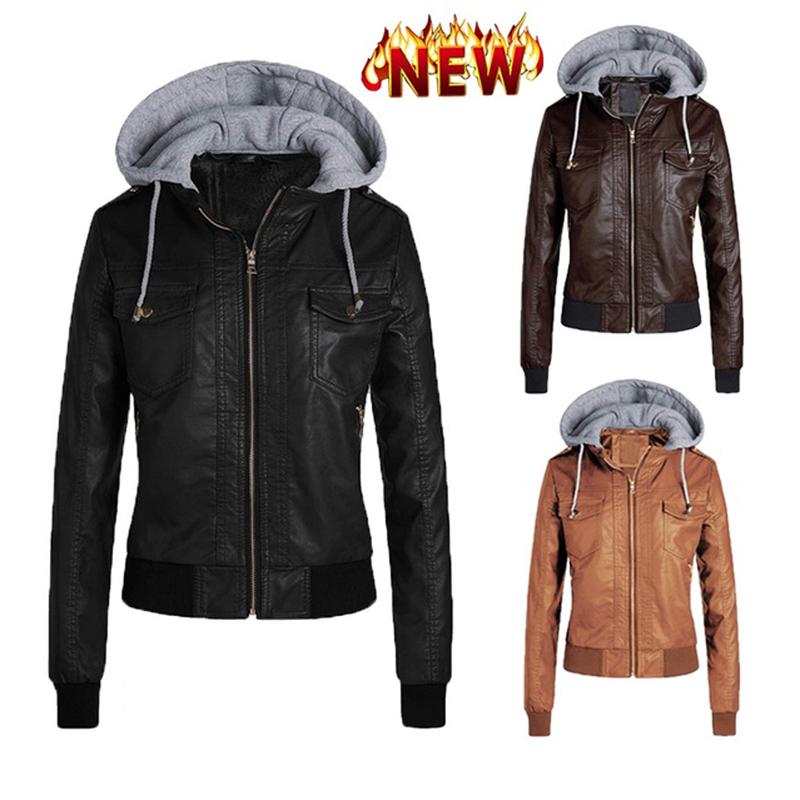 Women's Leather & Faux Gothic Hoodies Women Winter Autumn Motorcycle Jacket PU Coat Fleece Jackets, Black
Women's Leather & Faux Gothic Hoodies Women Winter Autumn Motorcycle Jacket PU Coat Fleece Jackets, Black