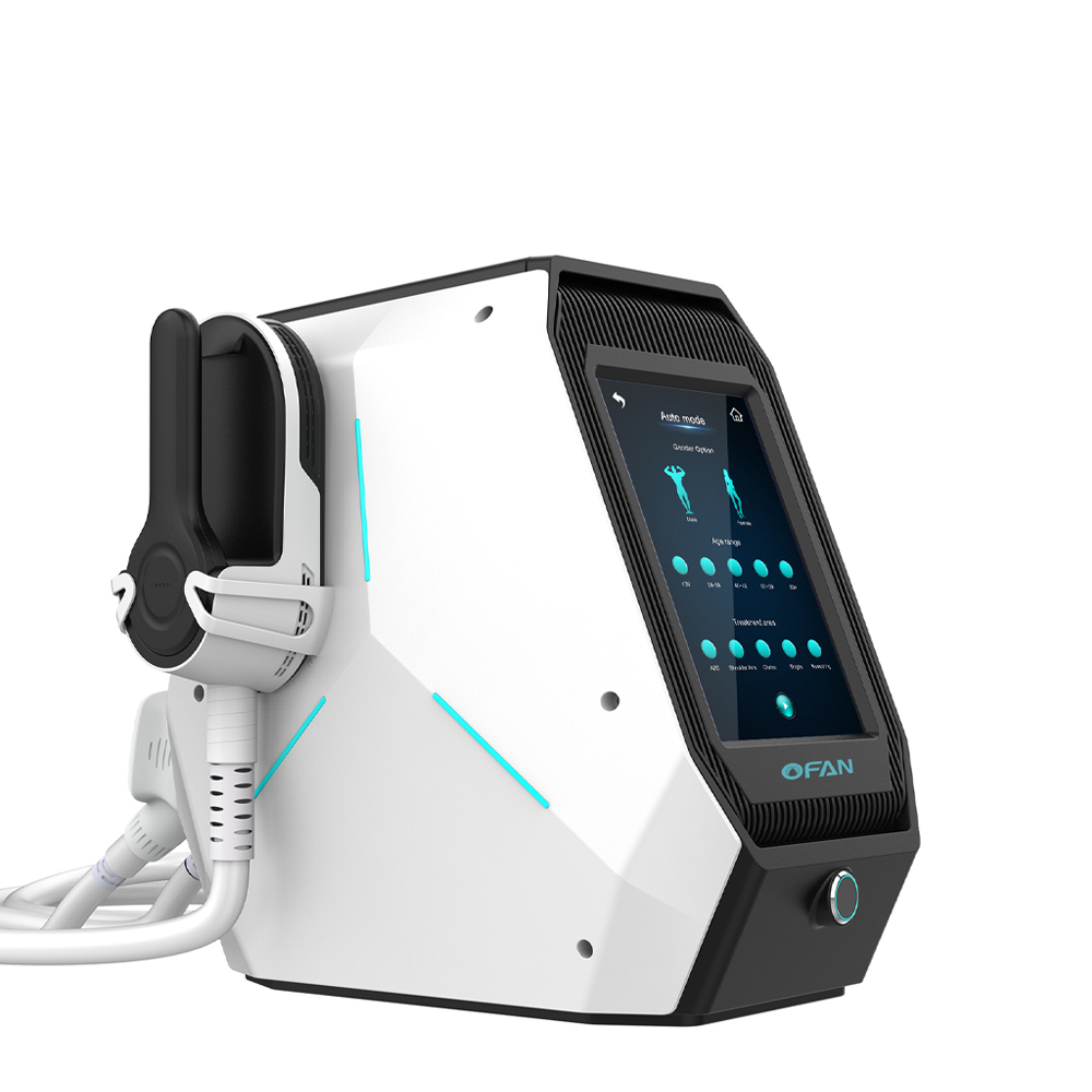 Salon 2 Handles electromagnetic Ems stimulator muscle stimulation Emslim machine