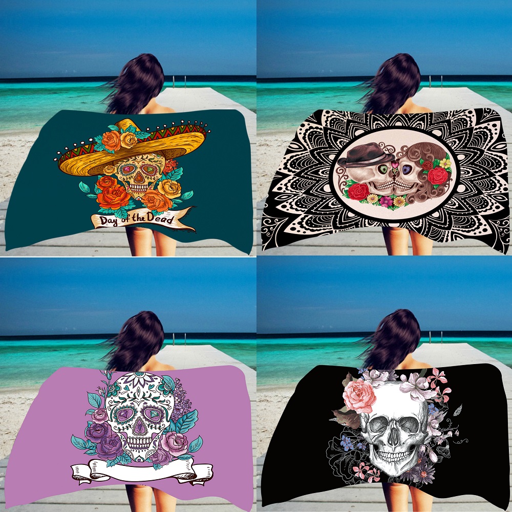 Rosse Skull Love Beach Towels Wholesale High Quality Day of Deal Skeleton Bone Towel Rectangle for Picnic Mat Sitting Cushion Carpet Cover Blanket, As picture
Rosse Skull Love Beach Towels Wholesale High Quality Day of Deal Skeleton Bone Towel Rectangle for Picnic Mat Sitting Cushion Carpet Cover Blanket, As picture