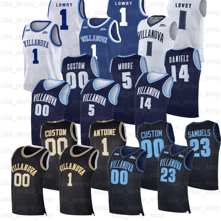 Custom Villanova College Basketball jerseys 10 Cole Swider 23 Jermaine Samuels 4 Paschall 43 Eric Dixon 5 Justin Moore, Navy i
Custom Villanova College Basketball jerseys 10 Cole Swider 23 Jermaine Samuels 4 Paschall 43 Eric Dixon 5 Justin Moore, Navy i