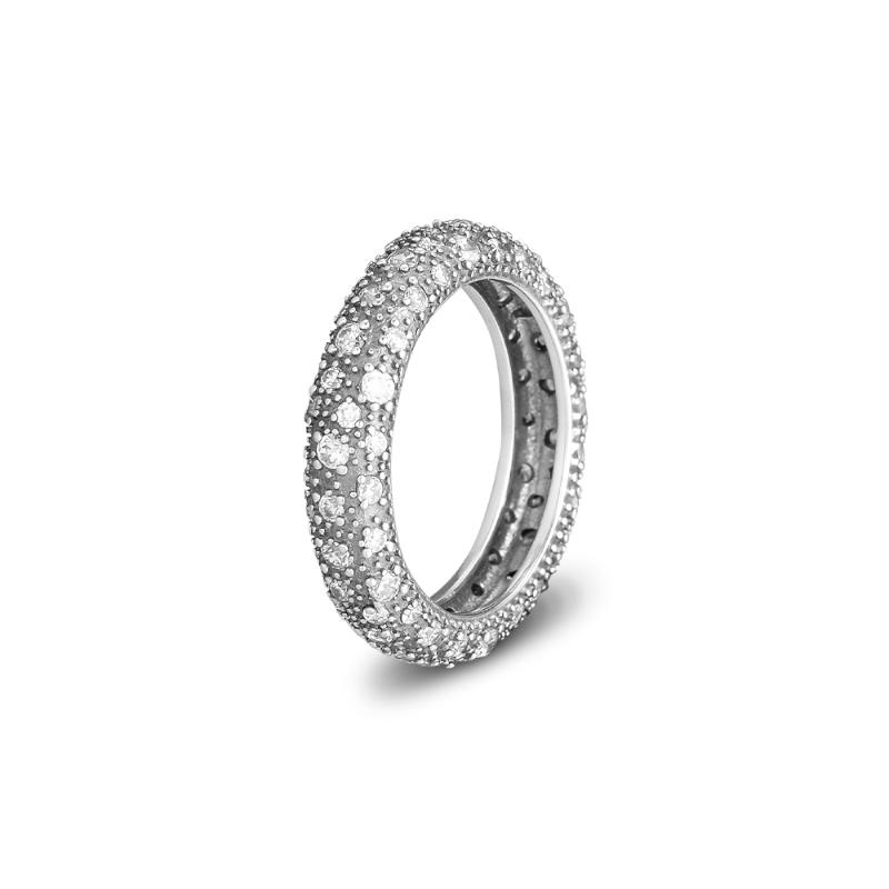 Cluster Rings 100% 925 Sterling Silver Jewelry With Midnight Clear Crystal And Cubic Zirconia, Golden;silver
Cluster Rings 100% 925 Sterling Silver Jewelry With Midnight Clear Crystal And Cubic Zirconia, Golden;silver