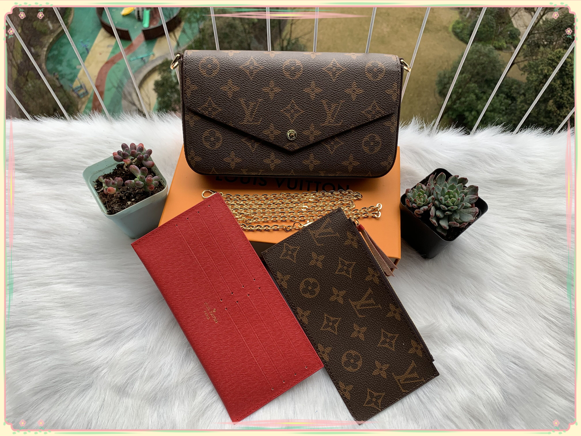 lv LOUIS BAG VITTON YSL Designers Chain Shoulder Bags luxurys Women Handbag Mini Clutch Wallets Card Holder Purse 3pcs G, Red;black
lv LOUIS BAG VITTON YSL Designers Chain Shoulder Bags luxurys Women Handbag Mini Clutch Wallets Card Holder Purse 3pcs G, Red;black