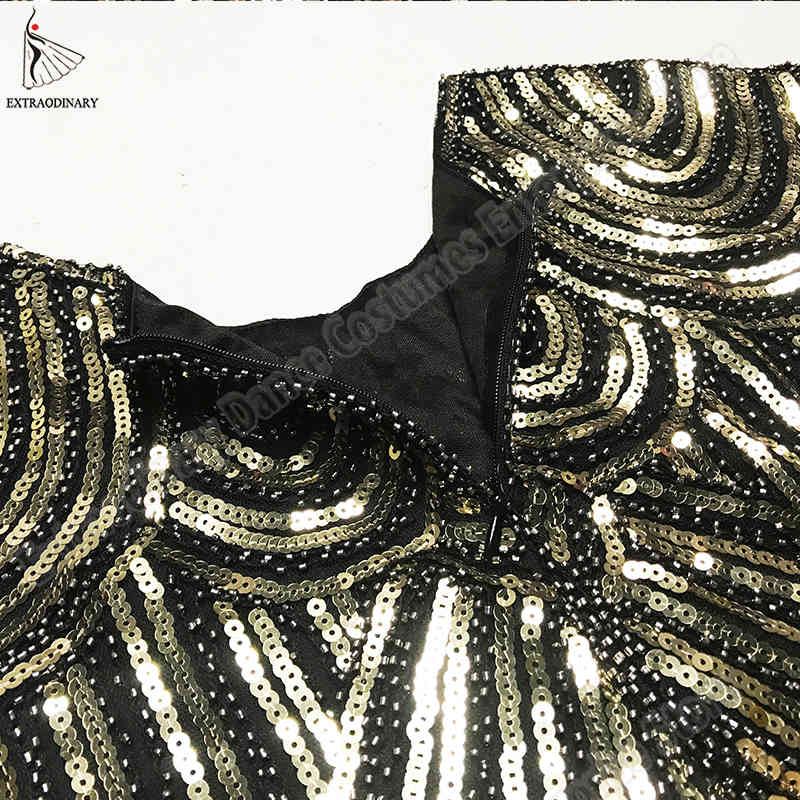 Womens 1920s Vintage Flapper Great Gatsby Party Dress V-Neck Sleeve Sequin Fringe Midi Dresses Summer Art Deco Embellished 210331