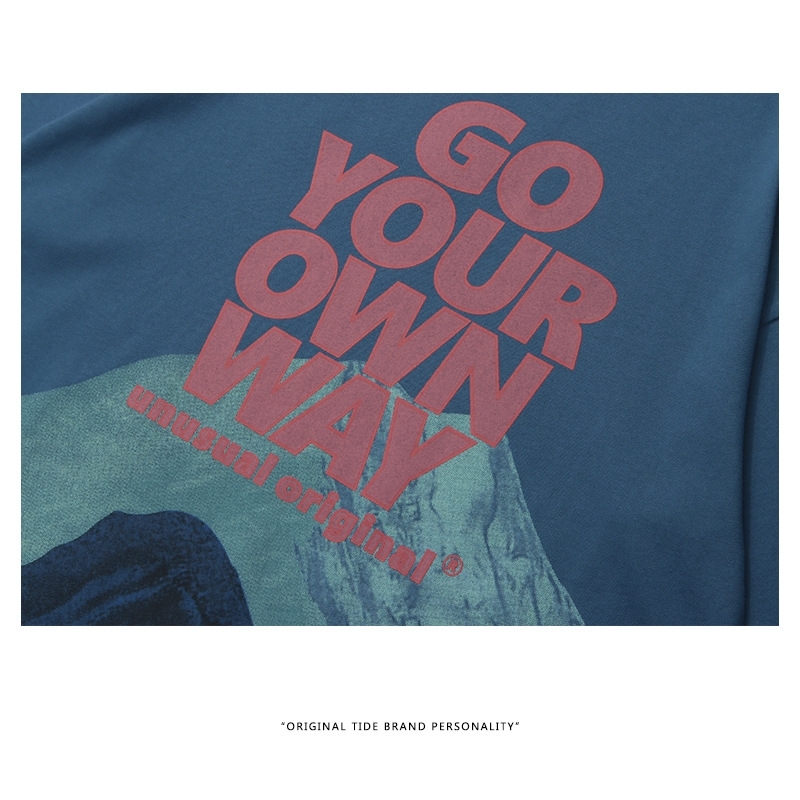 Oversized T Shirt Men Streetwear Hip Hop 3D Mountains Landscape Printed Tshirt Short Sleeve Casual Top Cotton T-Shirts 210527