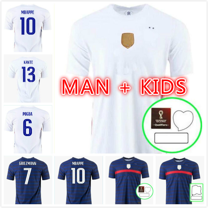 BENZEMA 20 21 Soccer jersey equipment Maillots foot equipe Équipe De France MBAPPE GRIEZMANN POGBA KANTE GIROUD PAVARD 2021 hommes enfants men kids kit football shirt
BENZEMA 20 21 Soccer jersey equipment Maillots foot equipe Équipe De France MBAPPE GRIEZMANN POGBA KANTE GIROUD PAVARD 2021 hommes enfants men kids kit football shirt