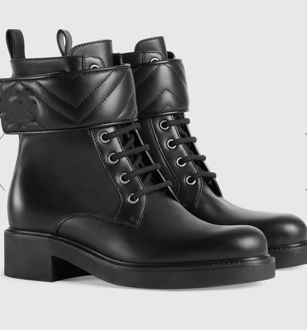 2021 Autumn/Winter Women's Ankle boots gold G button classic canvas patchwork size 35-42 by bnxc888, Black
2021 Autumn/Winter Women's Ankle boots gold G button classic canvas patchwork size 35-42 by bnxc888, Black