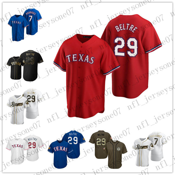 Custom Texas men women youth Rangers 29 Adrian Beltre 7 Ivan Rodriguez white blue red gray black Authentic 2020 Home Jersey, Gold
Custom Texas men women youth Rangers 29 Adrian Beltre 7 Ivan Rodriguez white blue red gray black Authentic 2020 Home Jersey, Gold