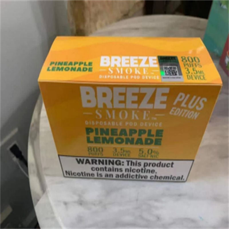 Brezze plus cigarette Disposable Pod Device 800 Puffs 550mAh 2.8ml Portable Vape Stick Pen
Brezze plus cigarette Disposable Pod Device 800 Puffs 550mAh 2.8ml Portable Vape Stick Pen
