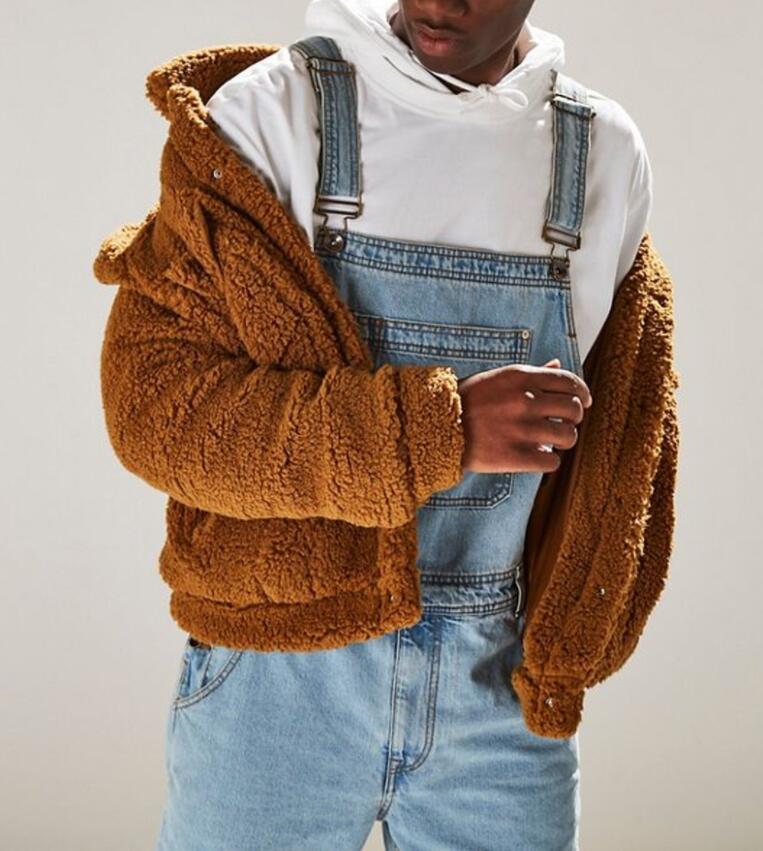 Fashion Mens Ripped Jeans Jumpsuits Street Distressed Hole Denim Bib Overalls For Man Suspender Pants trousers Size S-3XL