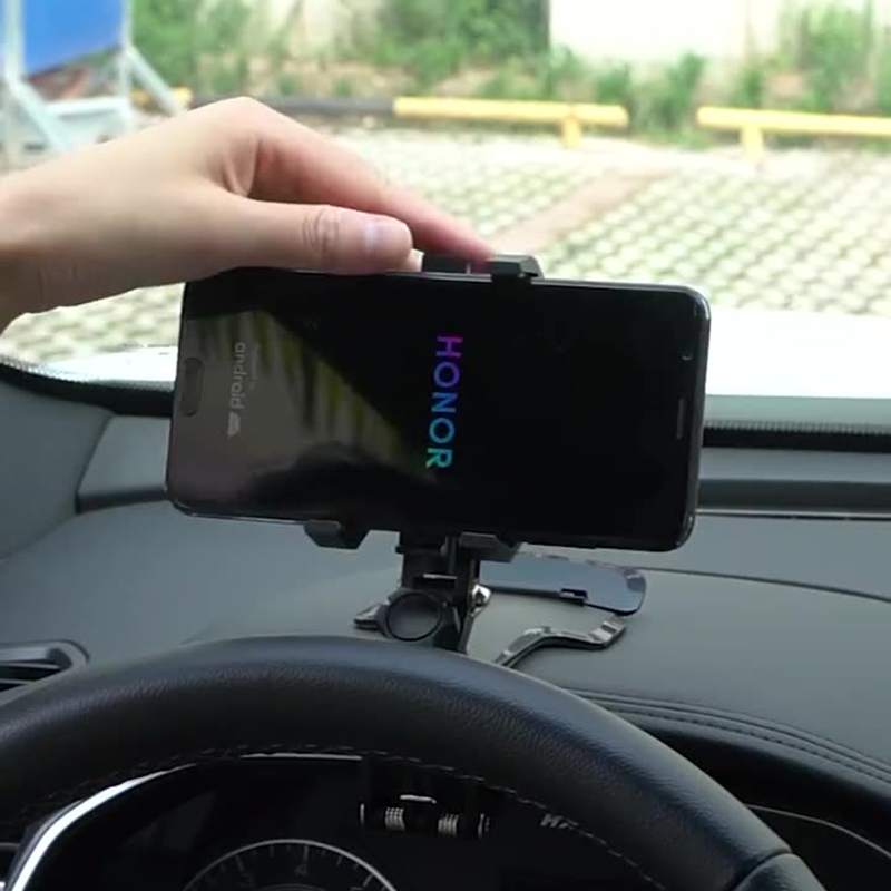 Multifunctional ZJ072 Vehicle Mounts Car Holder Phone Holders For Universal 3-7 inch Mobile Phones X11260A s s