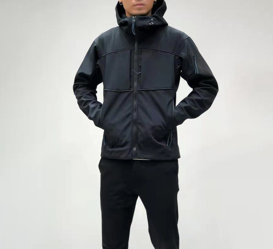 men coat soft shell jacket men's Outdoor sports leisure coats Mountain climbing hiking windproof jackets, Black
men coat soft shell jacket men's Outdoor sports leisure coats Mountain climbing hiking windproof jackets, Black
