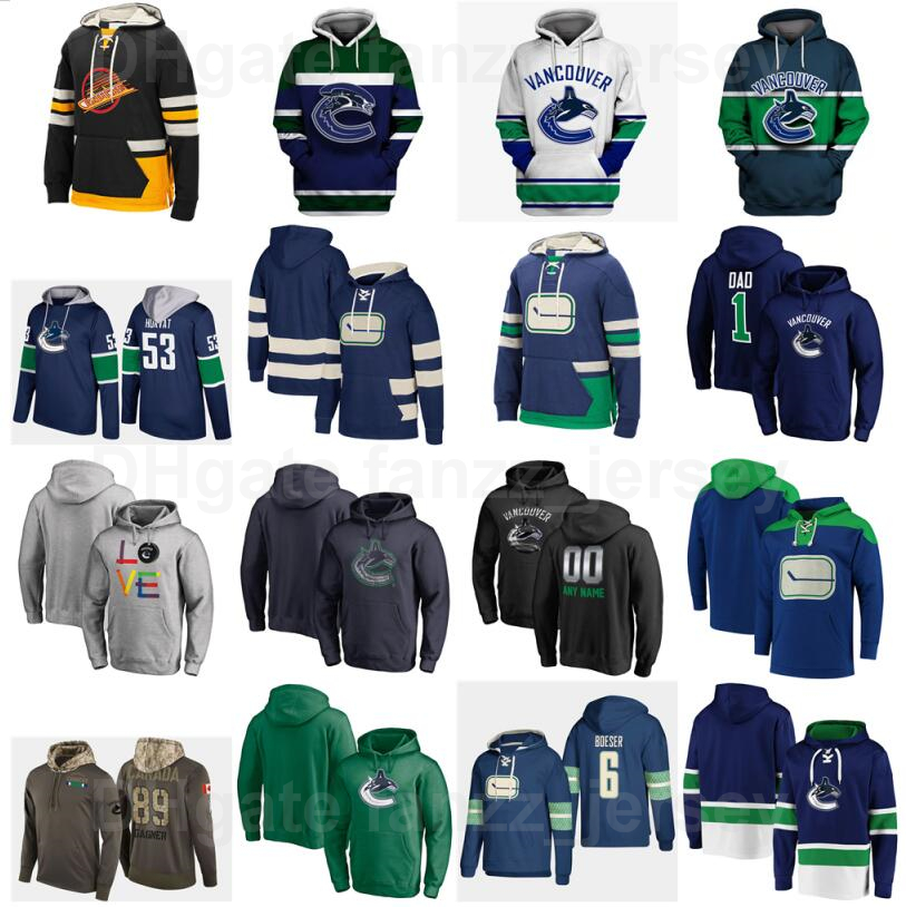 Vancouver Canucks Pullover Hockey 40 Elias Pettersson Hoody Jackets 53 Bo Horvat Hoodies 43 Quinn Hughes Hooded 36 Nils Hoglander Sweatshirts Blue, 42
Vancouver Canucks Pullover Hockey 40 Elias Pettersson Hoody Jackets 53 Bo Horvat Hoodies 43 Quinn Hughes Hooded 36 Nils Hoglander Sweatshirts Blue, 42