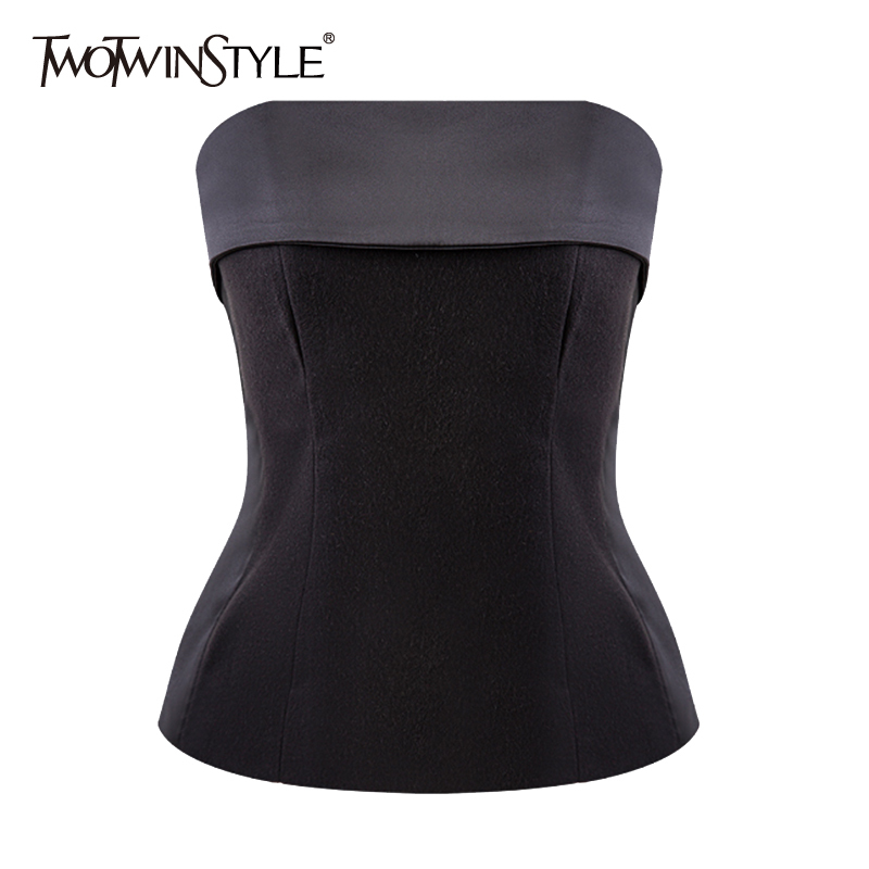 Sexy Black Shirt For Women Slash Neck Sleeveless Patchwork Zipper Slim Blouses Female Summer Fashion Clothing Style 210524, Pink
Sexy Black Shirt For Women Slash Neck Sleeveless Patchwork Zipper Slim Blouses Female Summer Fashion Clothing Style 210524, Pink