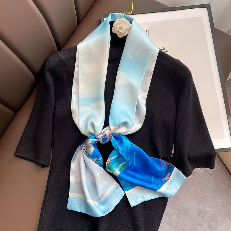 100% Scarf Shawl Foulard Women Natural Silk Scarves Wraps Pashmina Hijab Luxury Brand Long Beach Cover-ups Bandana Spring 2021
100% Scarf Shawl Foulard Women Natural Silk Scarves Wraps Pashmina Hijab Luxury Brand Long Beach Cover-ups Bandana Spring 2021